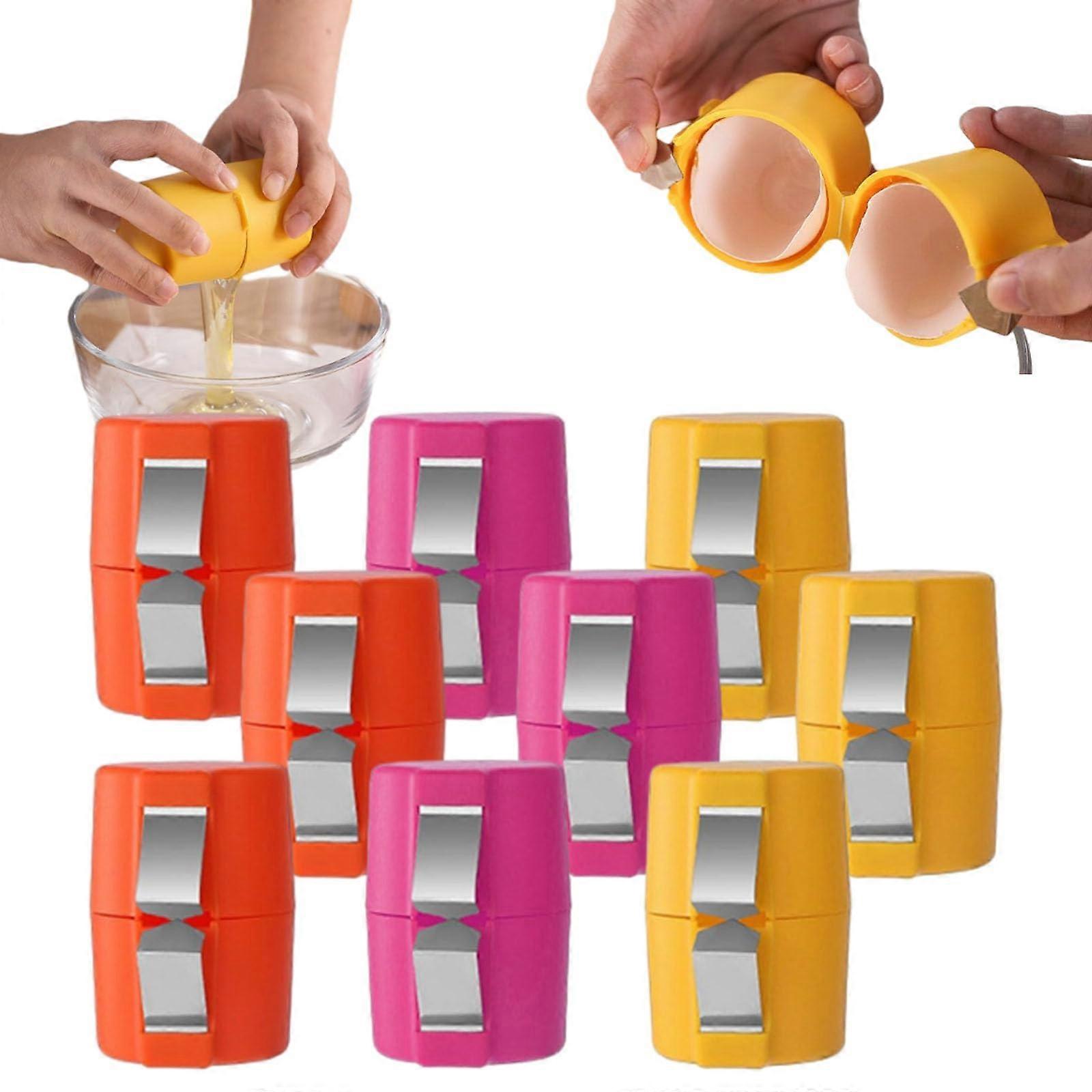 Egg Opener for Hard Boiled Eggs, Eggshell Cracker Tool with Ergonomic Handle and Durable Design