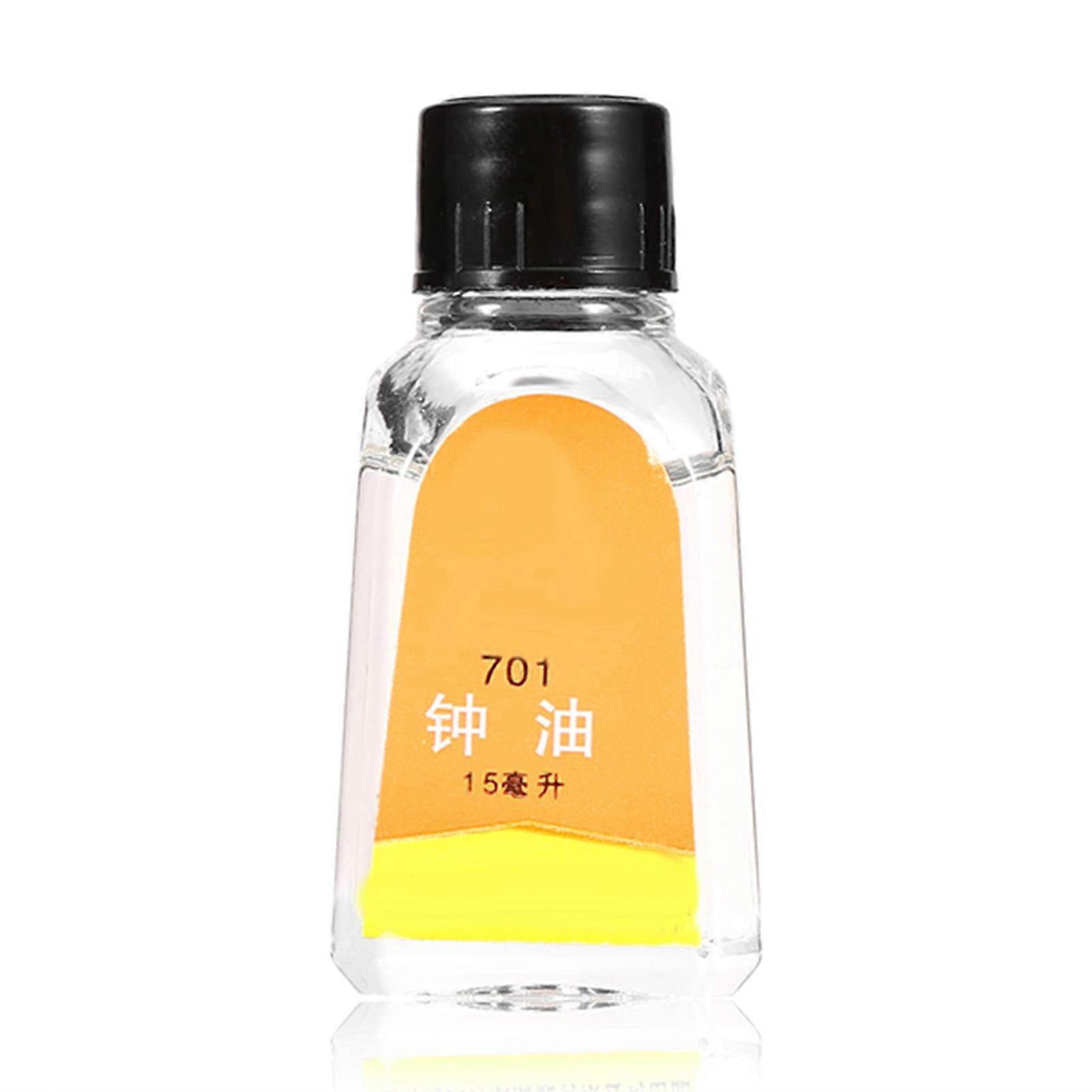15ml Watch Clock Lubricating Oil for Precision Repair and Maintenance, High-Quality Synthetic Lubricant for Smooth Movement