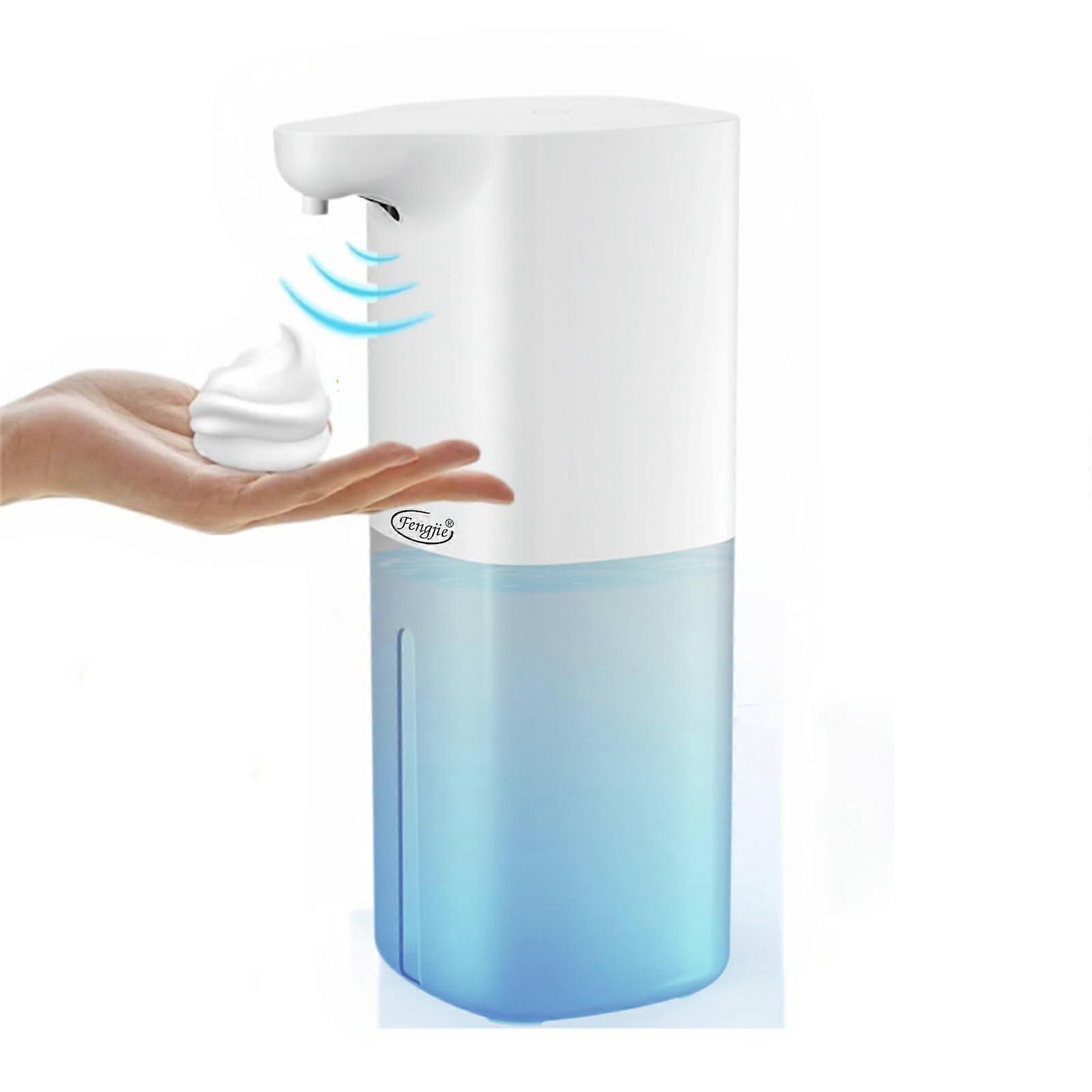 Rechargeable Automatic Foaming Soap Dispenser for Bathroom 11.8oz