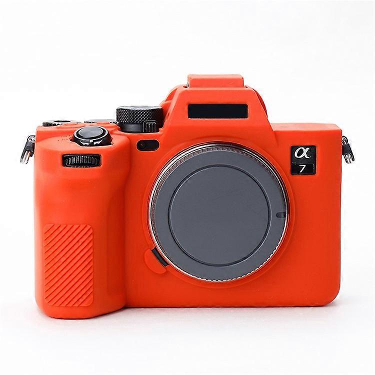 Compatible For Sony A7IV/A74/A7M4 Silicone Camera Sleeve Case Anti-slip Anti-dust SLR Camera Body Protective Cover