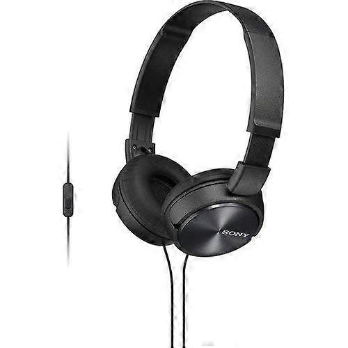 Premium Lightweight Extra Bass Stereo Headphones With In-Line Microphone And Remote For Android Smartphone Black