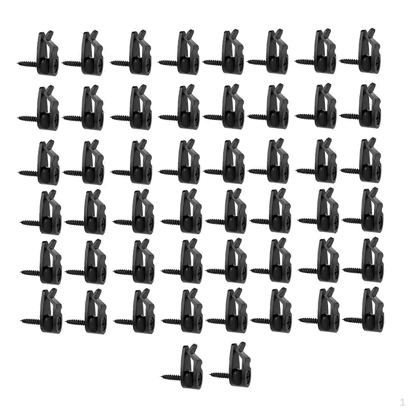 50 Light Hooks for Hanging, Clips Indoor And Outdoor Use