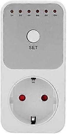 Timer-Steckdosenschalter Plug-in-Countdown-Schalter-Controller 6 Arten Countdown-Timer mit 1-10 Stunden EU 220V