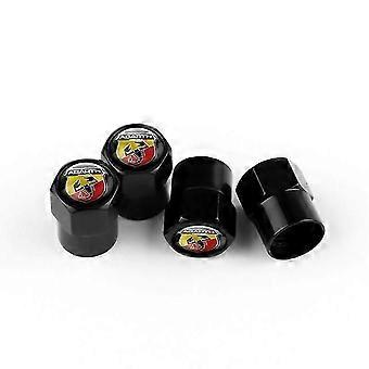 4 stuks anti-diefstal auto band ventiel stuurpen doppen wielband luchtdichte cover voor Fiat Abarth Viaggio 500 Punto Ducato Stilo Bravo Palio Shry
