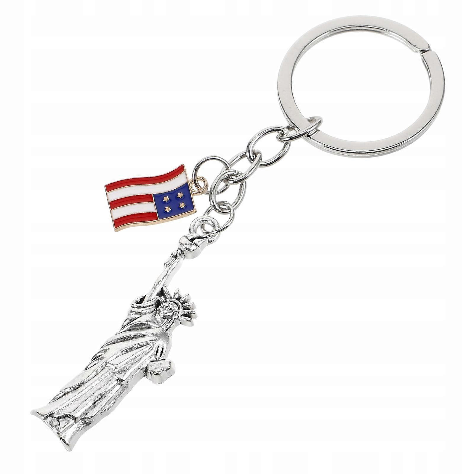 Wallet Keychain American Flag