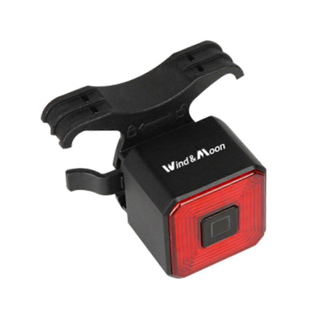 Bicycle Light Rear Taillight Bike Accessories Auto On/Off USB Rechargeable Stop Signal Brake Lamp LED Safety Lantern