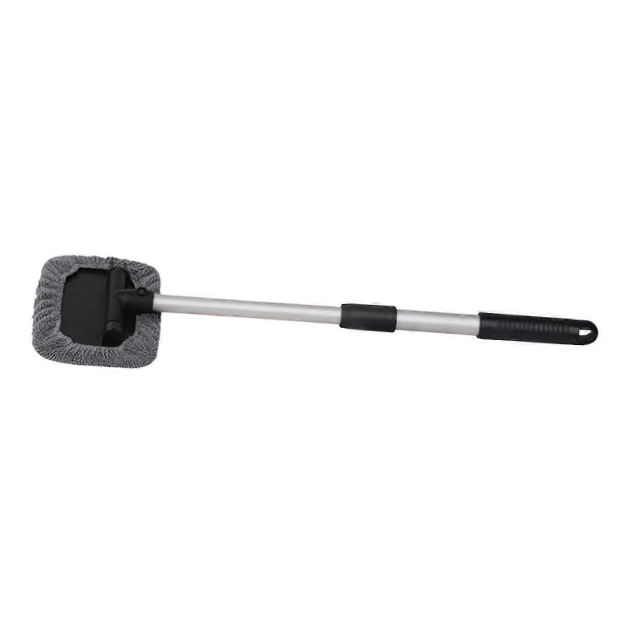 Car Windshield Cleaner Brush Aluminum Alloy Telescopic Handle 180 Degree Rotating Glass Wiper for Vehicle Glass Cleaning Tools