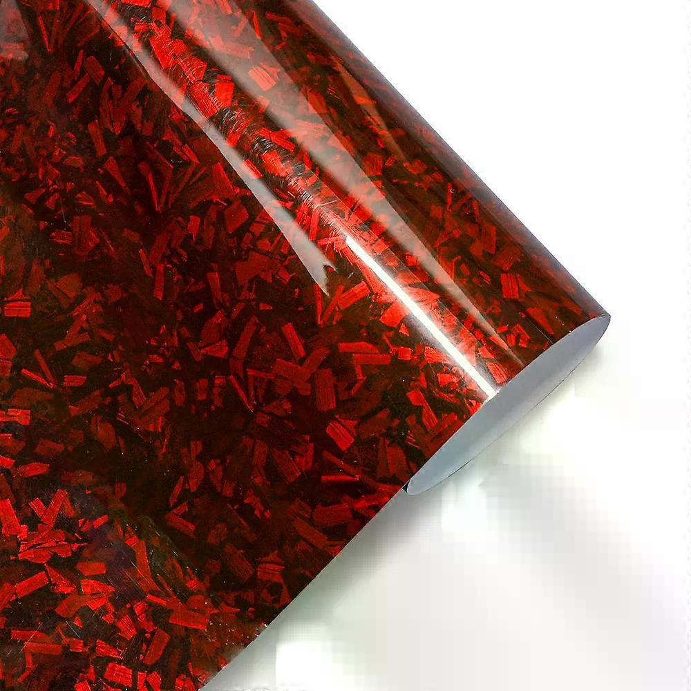 Adesivo per auto PET Forgiato in fibra di carbonio Cambio di colore Pellicola in vinile Bubble Free Wrapping Accessori per auto Auto Autoadesivo Decalcomanie