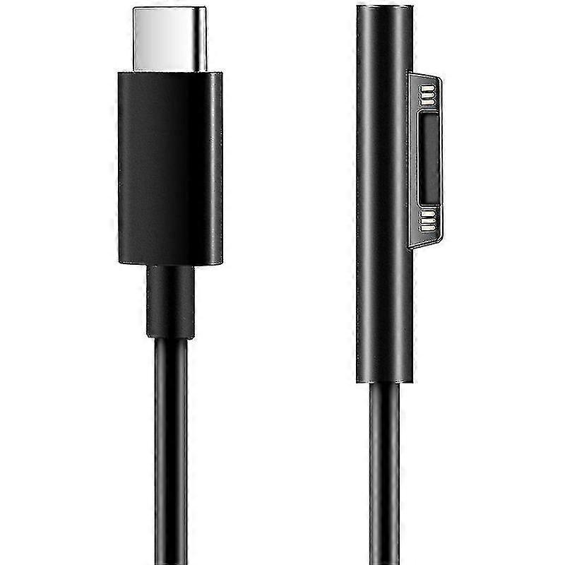 compatible Surface to USB C Charging Cable compatible Surface Pro 3/4/5/6/7, Surface Laptop 3/2/1,Su