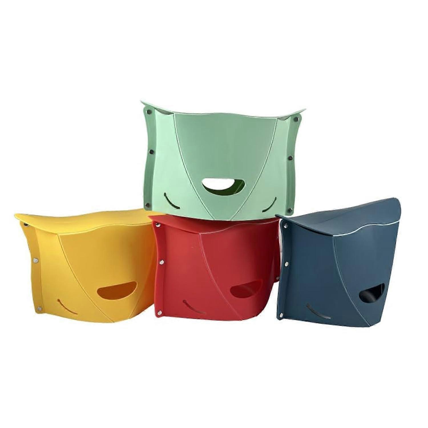 4 Pack Folding Camping Hiking Stools Handbag with Function - Travel Chairs