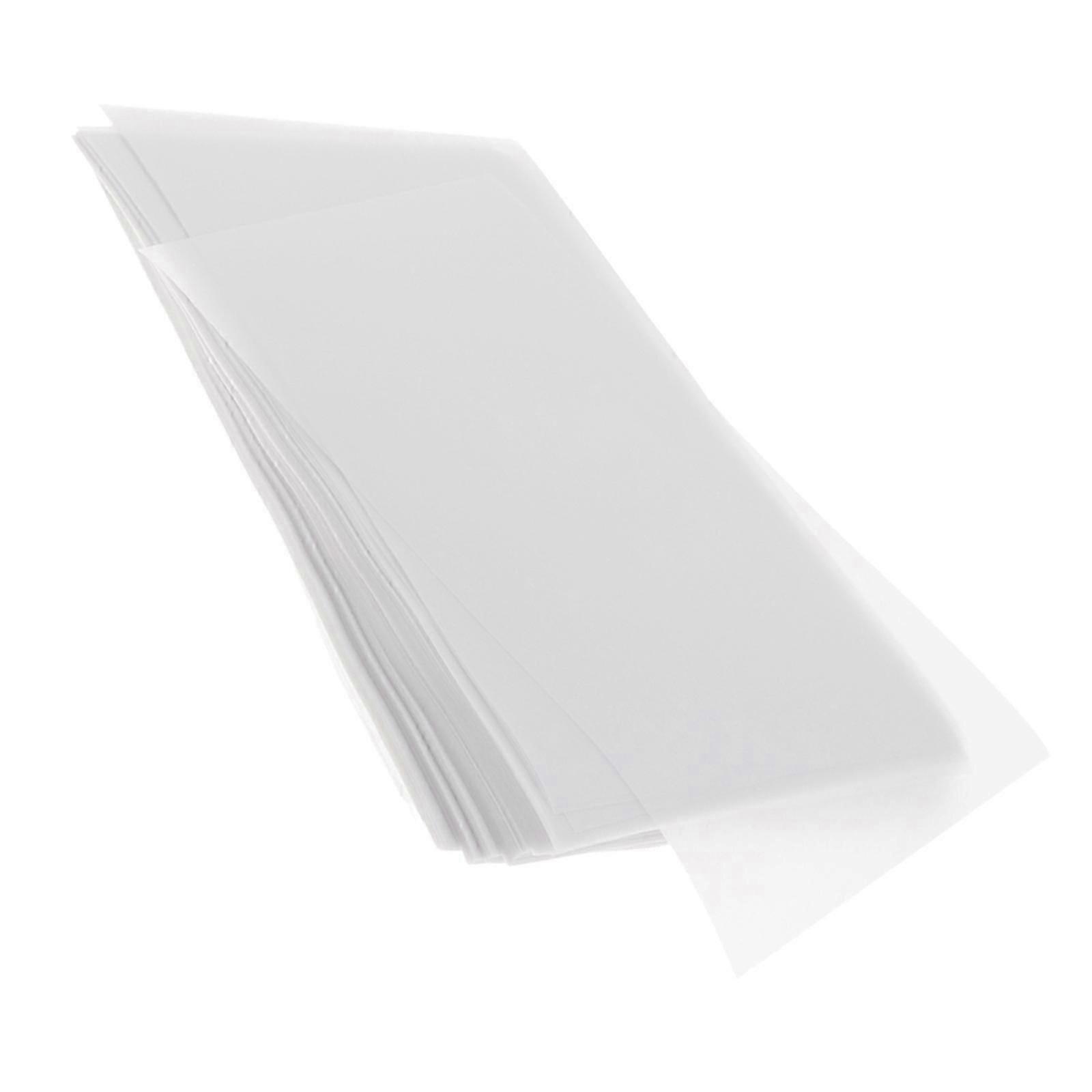 200x Clear 63gsm Translucent Tracing Paper Sheets for Drawing 15x10cm