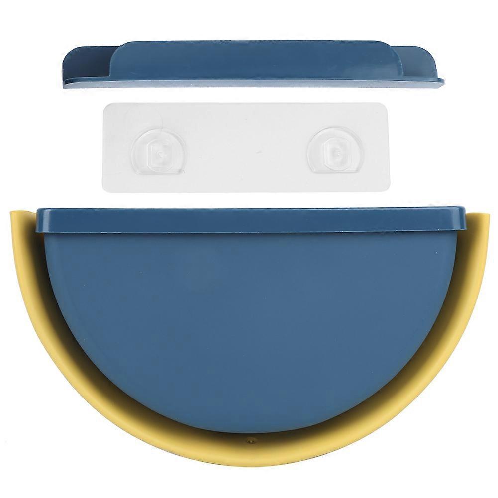 Kitchen Folding Trash Can Hanging Rubbish Garbage Container Waste Bin for Kitchen Bathroom