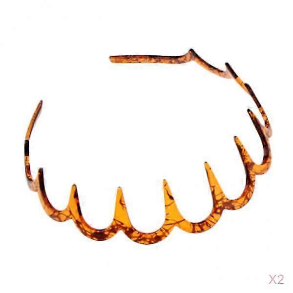 2ks hluboké zuby čelenka plastový hřeben čelenka dáma domácí vlasy šperky 11cm