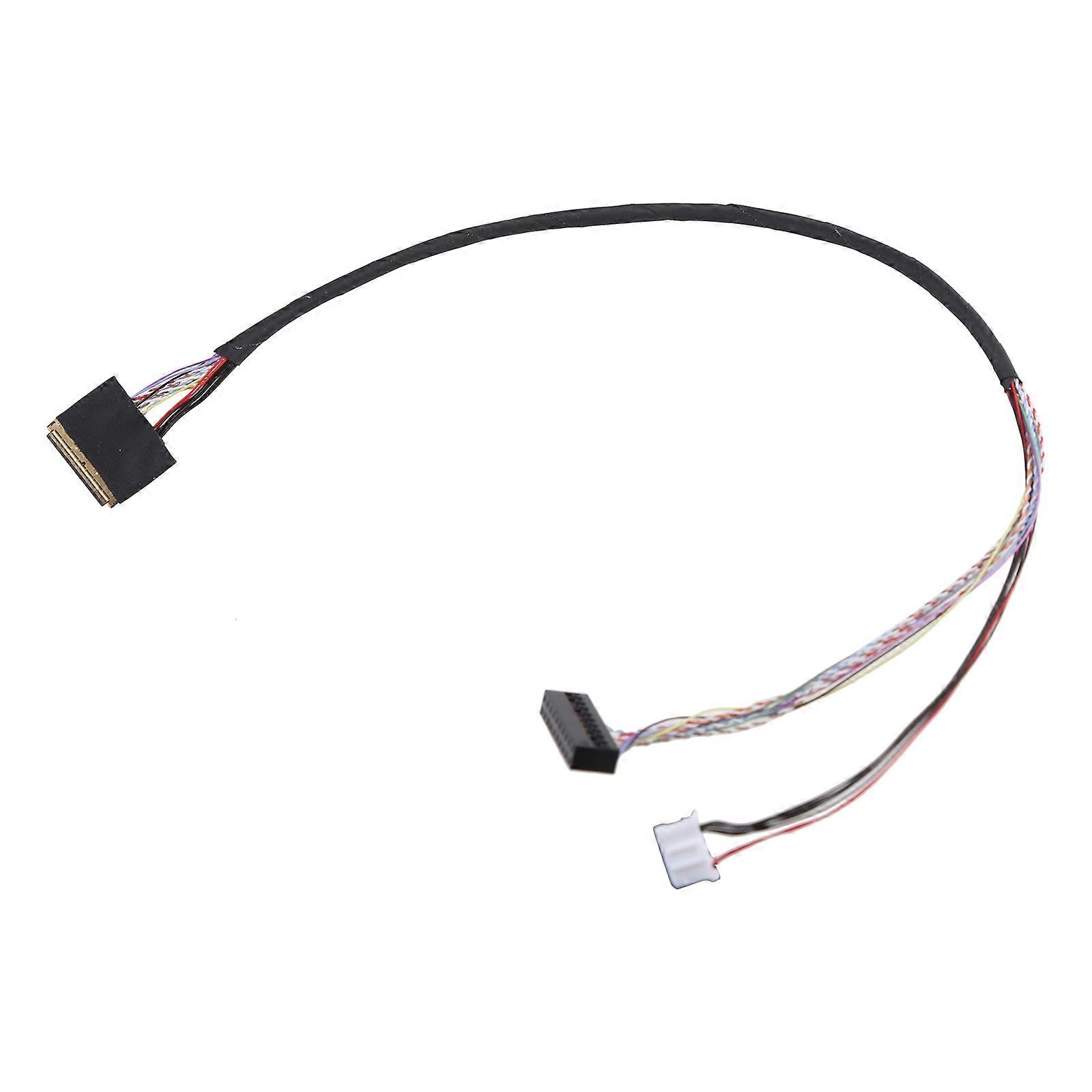 30 Pin 6 Bit LVDS Cable for 9.7" BI097XN02 BF097X N02 30 Pin LCD/LED Panel Display Easy to Operate Common Used Lines