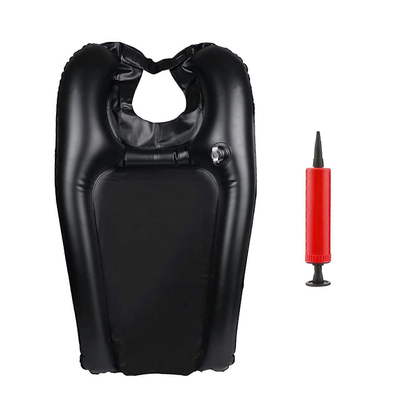 Easy to Use Portable Shampoo Bowl Inflatable Hair Washing Tray 60cm for Safe Hair Rinsing at house or While Traveling