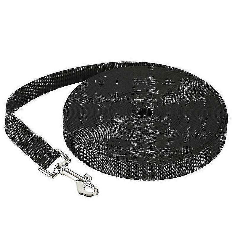 Naylon Evcil Hayvan Köpek Kurşun Tasma, 2cm * 10 Metre Siyah Renk