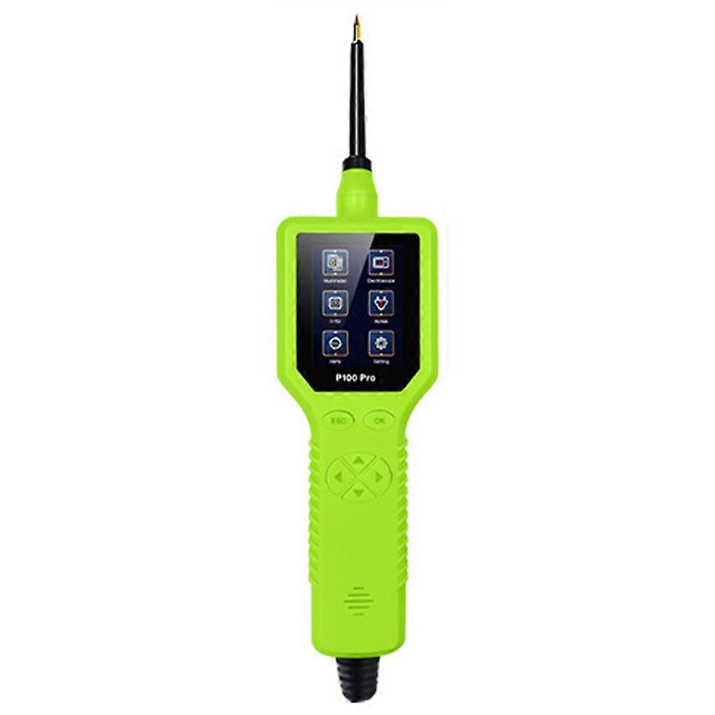 for Smart Car Automotive Circuit Tester 12/24V Power Probe Diagnostic LCD Analyzers Multimeter Voltage Recognition  Green