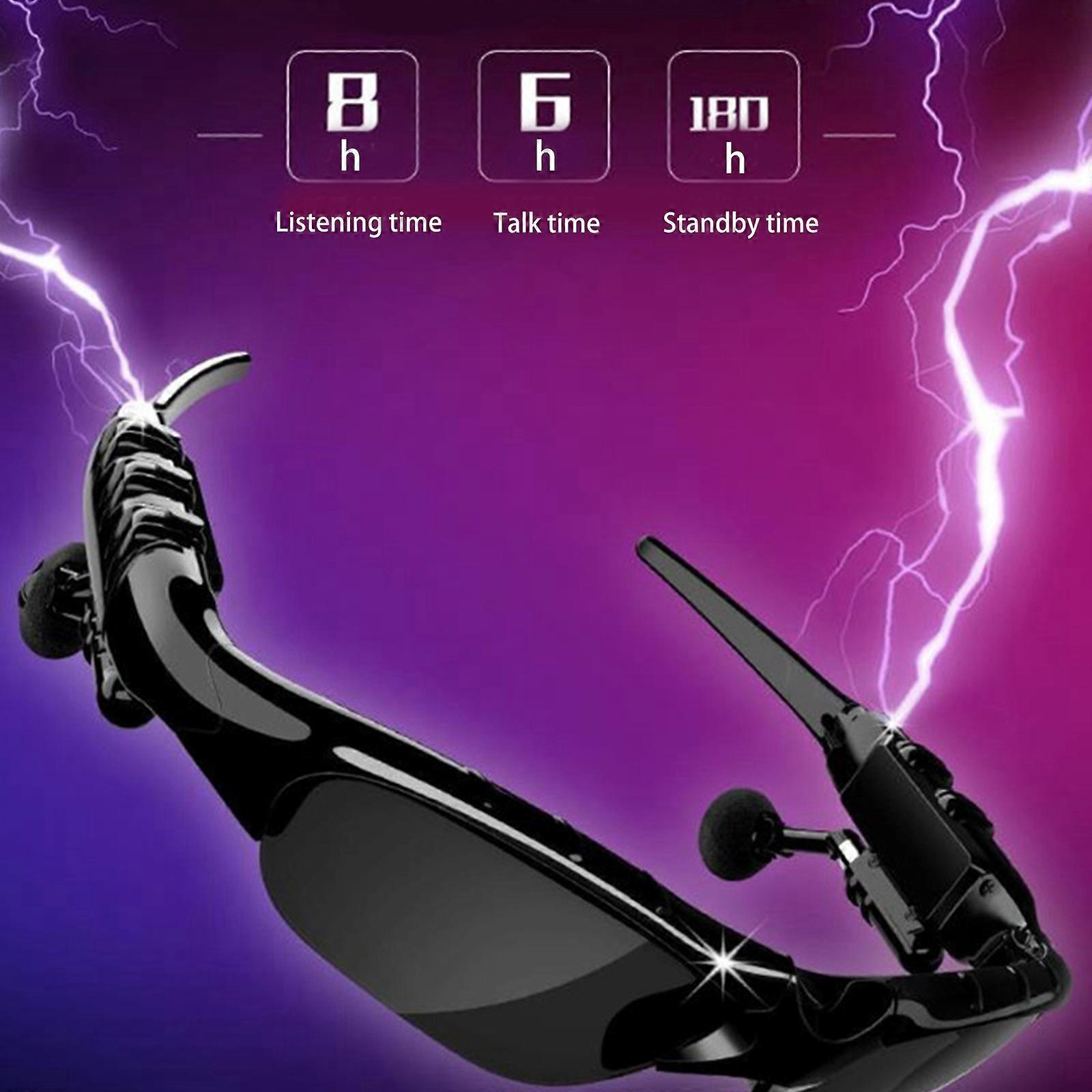 Wireless Bluetooth-compatible 5.0 Polarized Sun Glasses Stereo Phone Headset