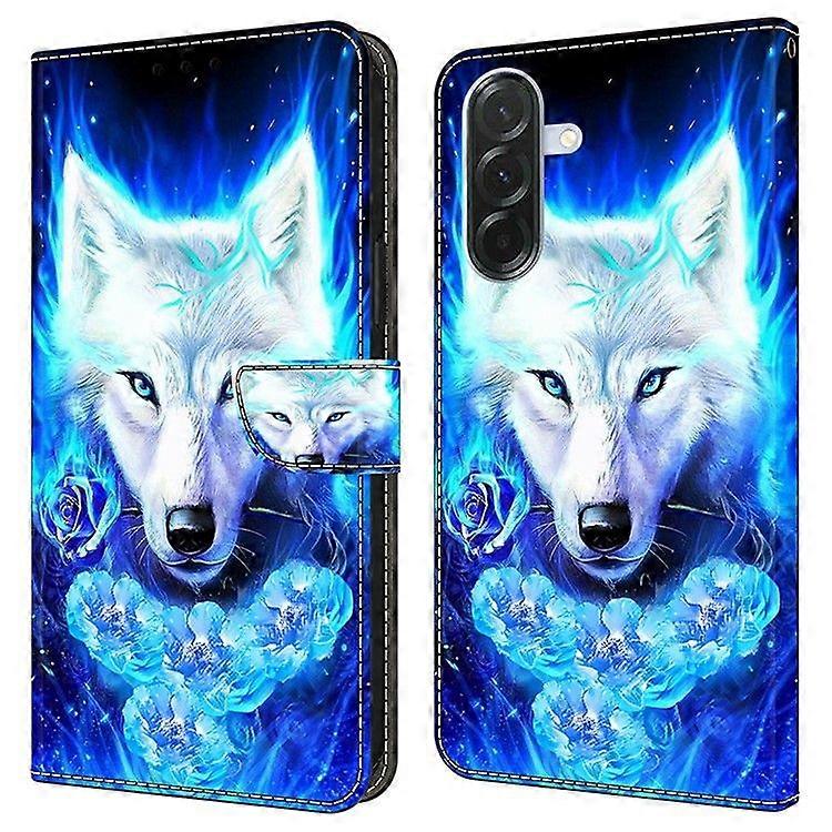 For Samsung Galaxy A26 5G Leather Case Pattern Printing Wallet Stand Flip Phone Cover