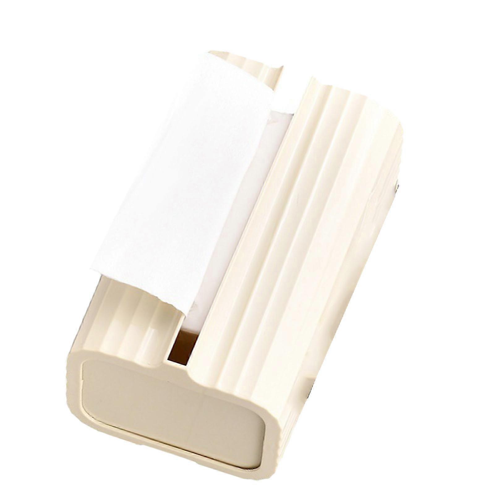 Light Luxury Wall Mounted Plastic Tissue Box