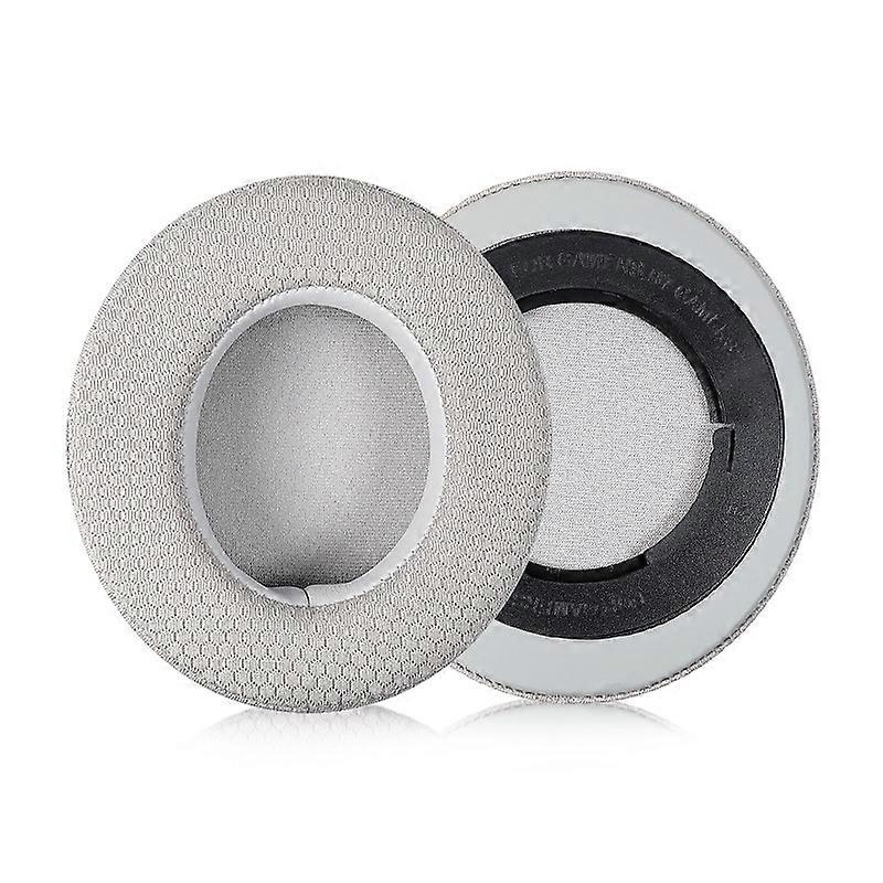2 PCS Headset Case, Colour: Ellipse(Gray Net Gray Bottom) Ellipse(Gray Net Gray Bottom)