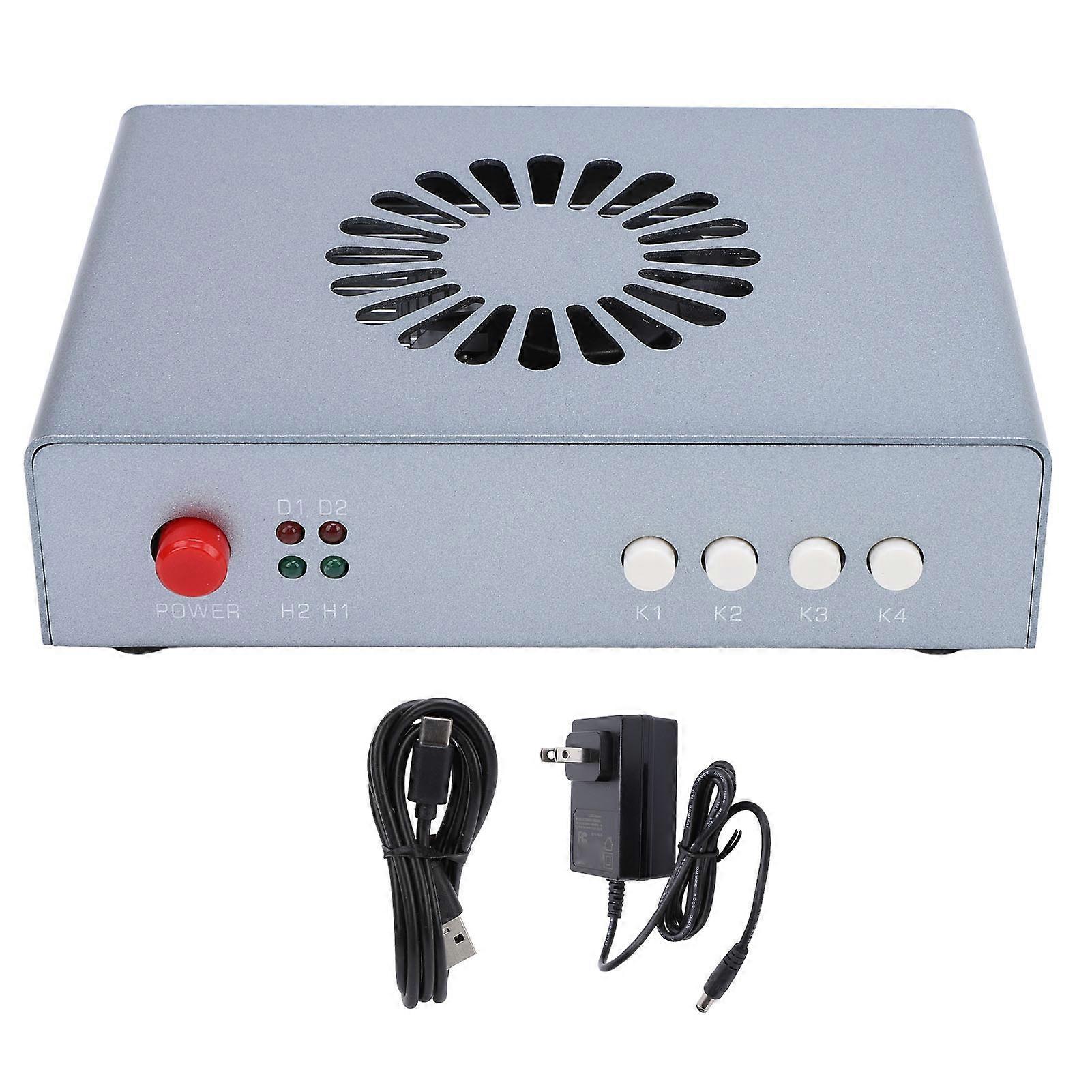 2K 144Hz HD Multimedia Interface Synthesizer Fuser Combiner Display Overlay with DMA Hardware Adaptive US Plug for Clear Visuals