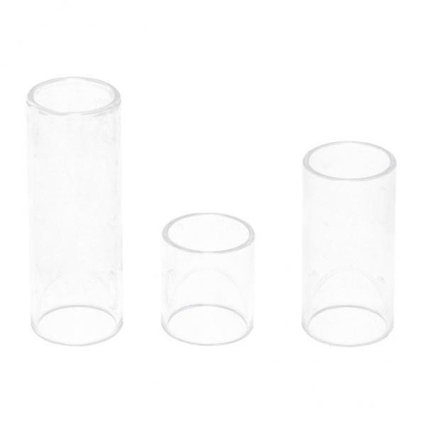 2x1 Set Chitarra Protezione Dito Scivolo Scivolo Cursore In Vetro Per Parti Di Chitarra