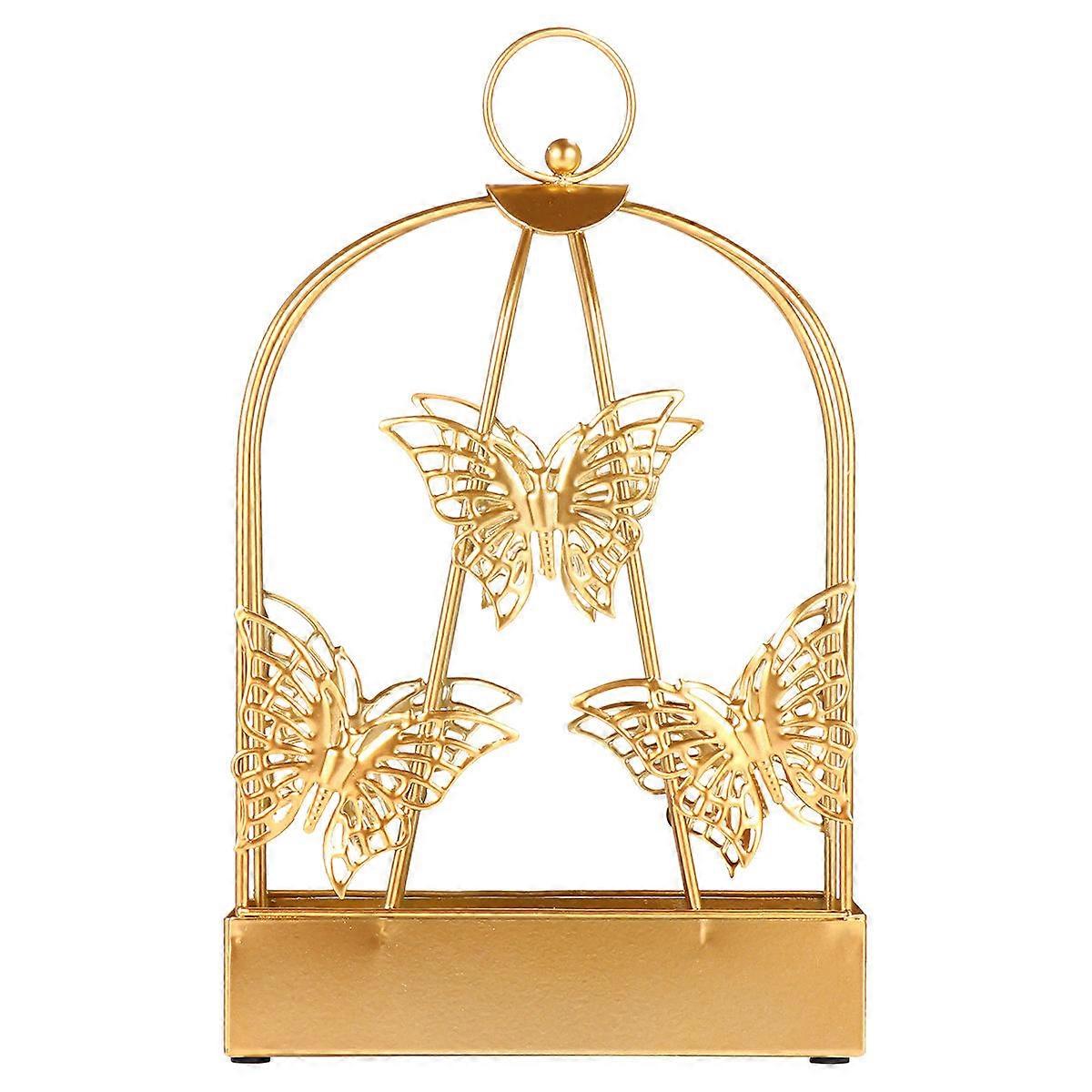 Elegant Butterfly Tray Holder for Safe Burning – Creative, Space Saving Design, Decorative Home Accent for Relaxation