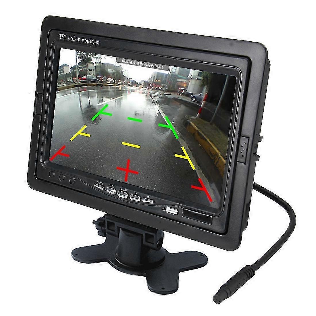 2025 7 inch TFT LCD Color Monitor Pillow TFT LCD Full Color Display Monitor with Remote Control Available for VCD / DVD / GPS / CAMERA