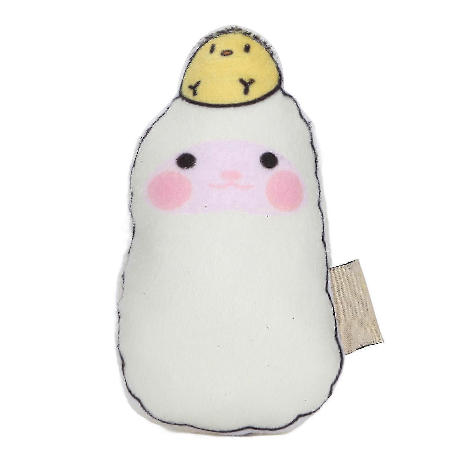 Animal-Shaped Plush Catnip Stuffed Chew Toy: Interactive Biting and Teething Toy for Cats