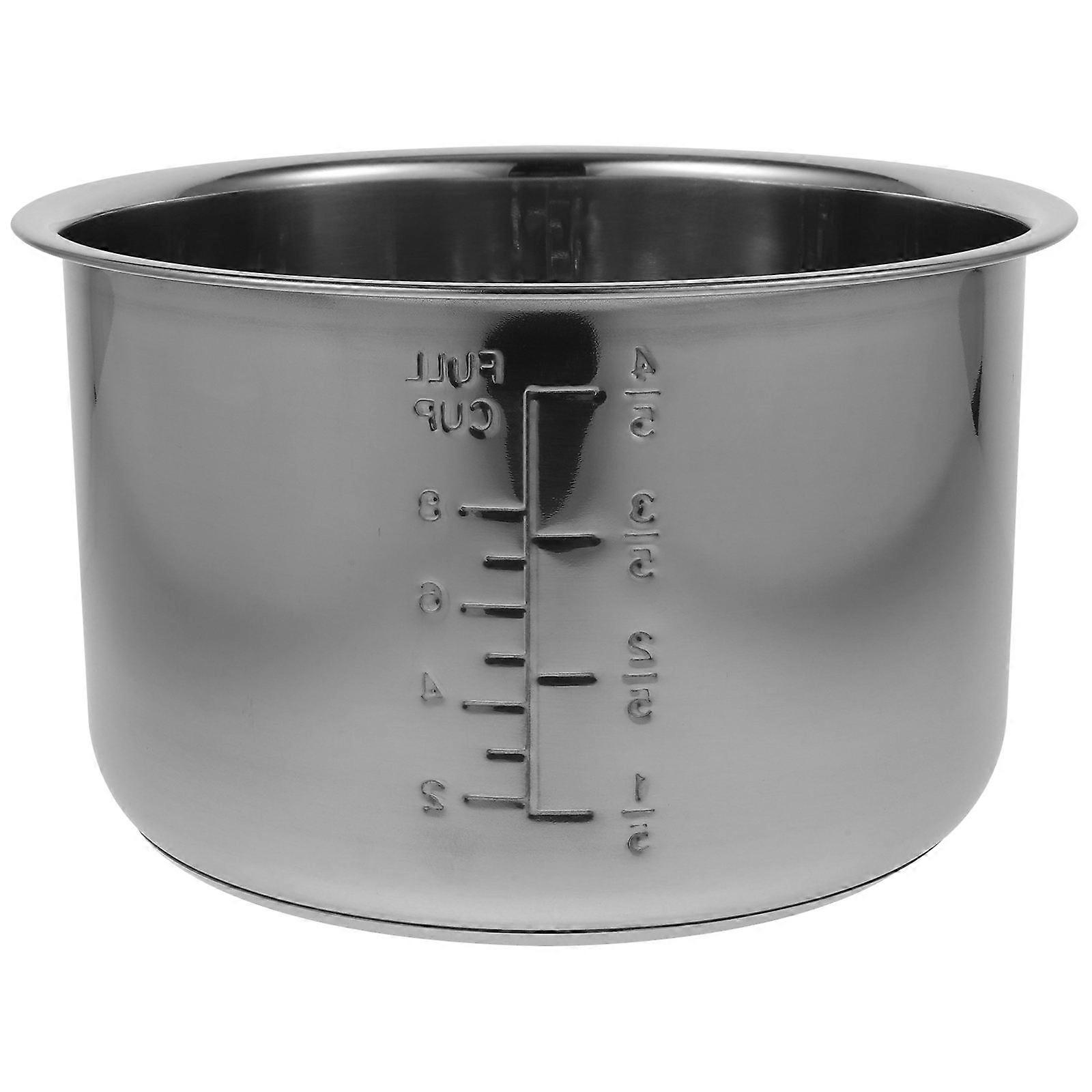 Non Stick Inner Cooking Pot Replacement for Electric Rice Cookers – Kitchen Gadget for Precise Rice Preparation
