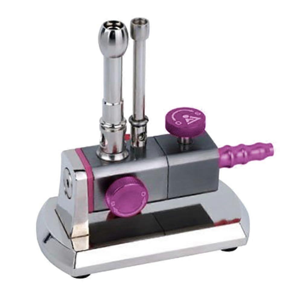 Rotating Double Tube Lab Gas Light Propane Light Lamp for Bottled Bunsen Burner Lab Tools