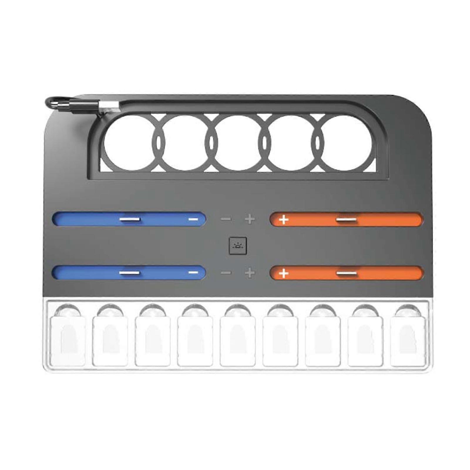 LED Charging Indicators Controller Dock Portable Charging Station with  Light Effects for Console  2 Gaming setups Multicolor