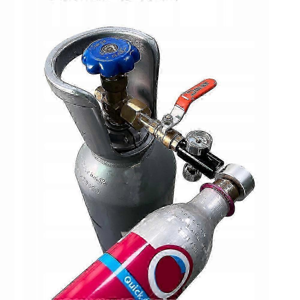 2025 Co2 Refilling Station For Sodastream Duo Cylinders With Quick Connector And Valve