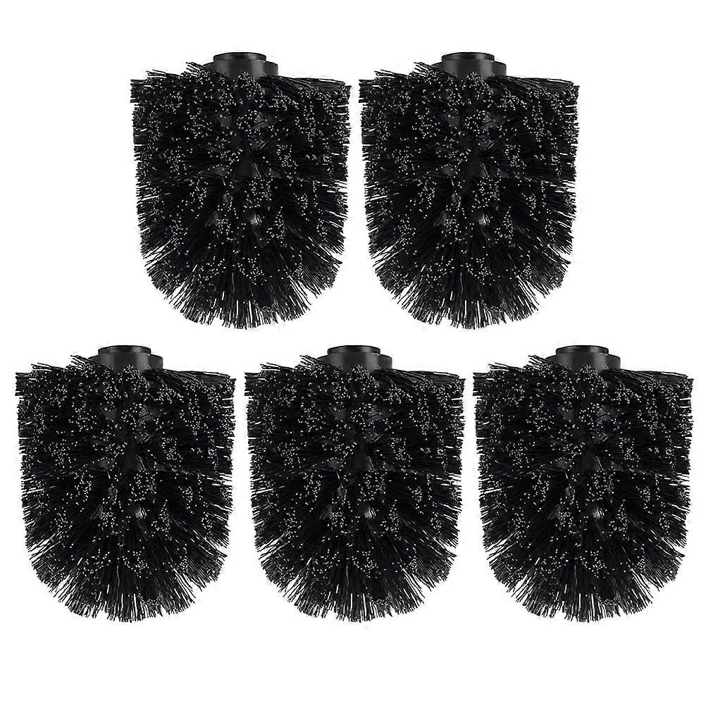 Cleaning Brush Toilet Brush Replacement Head Small and Compact Household Use 5Pcs