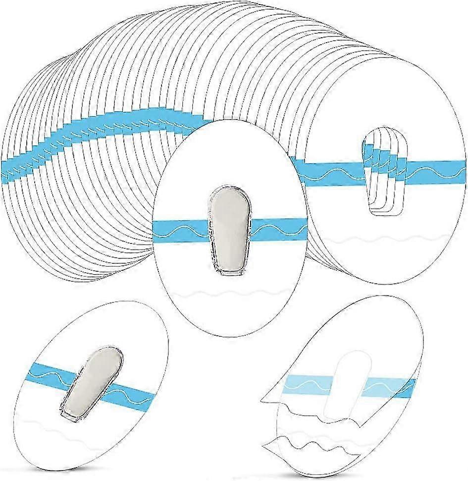 30Pcs Shower Waterproof Patches Dexcom G6 Adhesive Patch Premium Transparent Overpatch for G6 Sensor