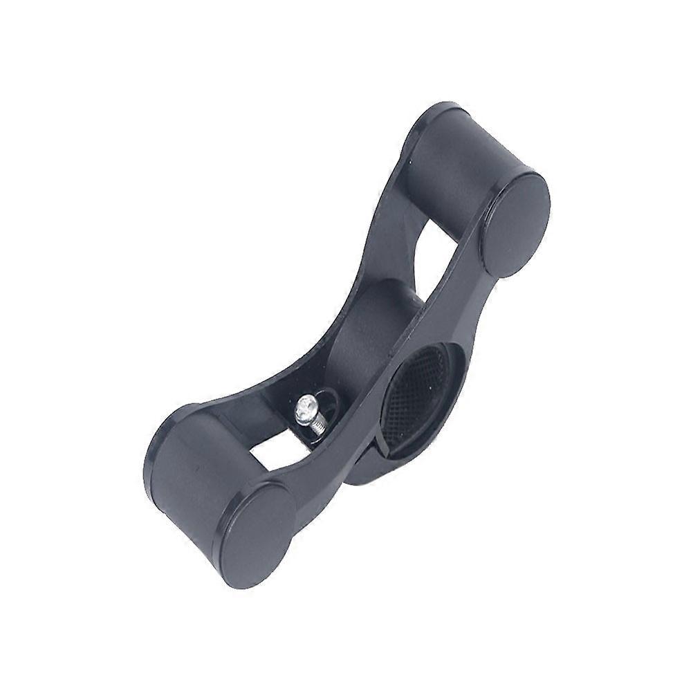 Durable Bike Handlebar Extension Bracket Clip for Flashlights – Universal Mount for Mountain Bike Accessories, Headlights, and Code Tables – Black