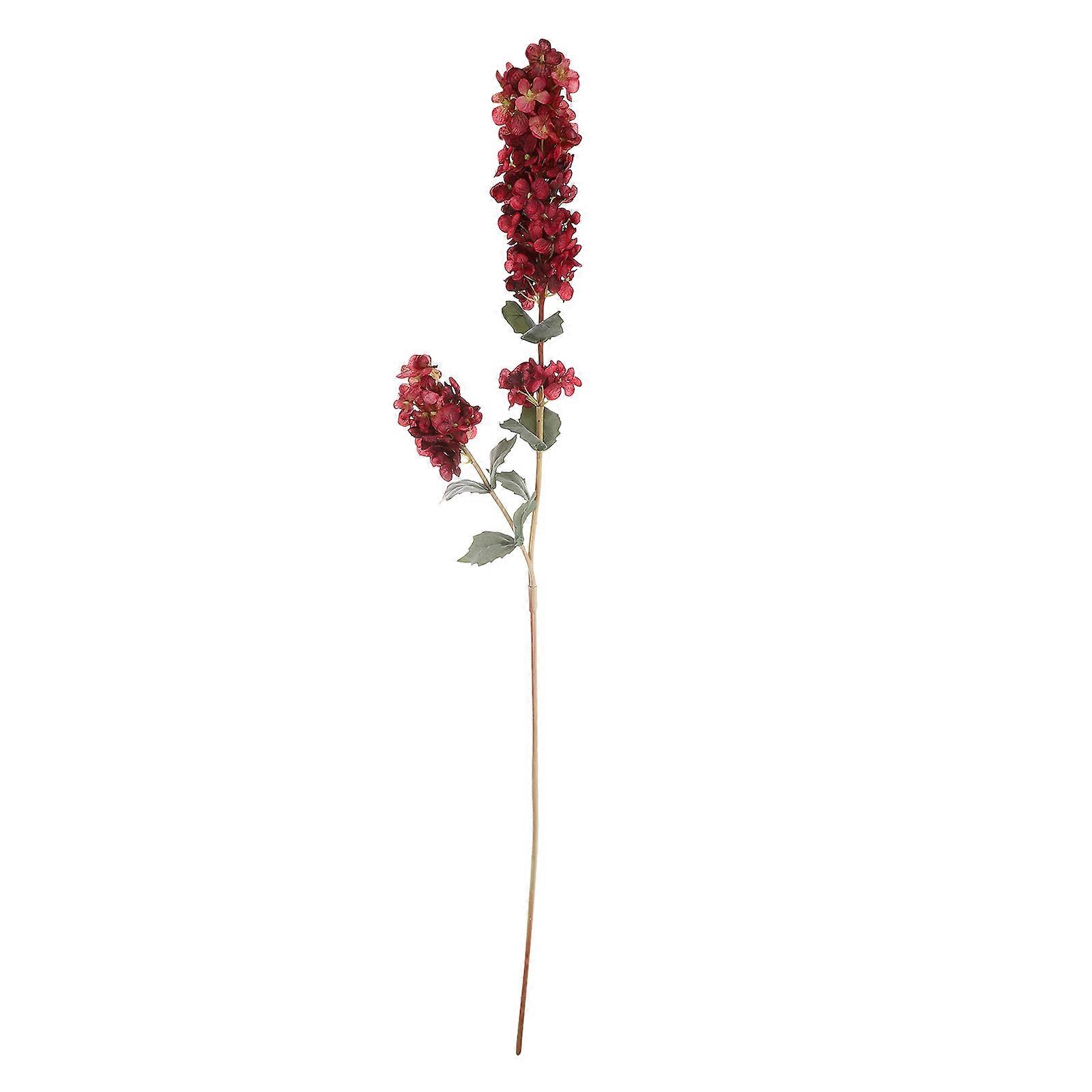 Faux Flowers Artificial Hyacinth Rosy Realistic Design Wedding Table Decor 85x6cm 1Pcs
