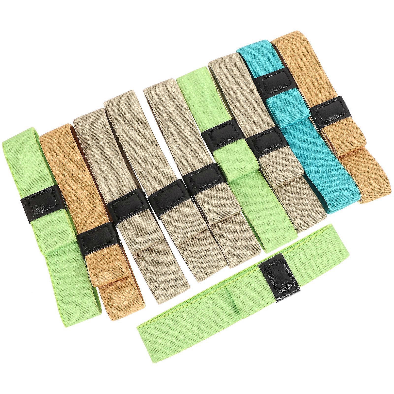 10Pcs Colorful Straps Lunch Container Fixing Straps Box Straps (Color)