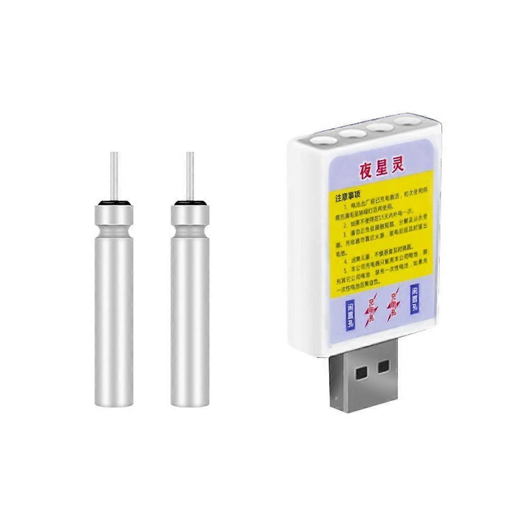 Baterie plutitoare de pescuit cu 4 găuri CR425 Baterii plutitoare electronice Încărcător USB fierbinte Pescuit oceanic