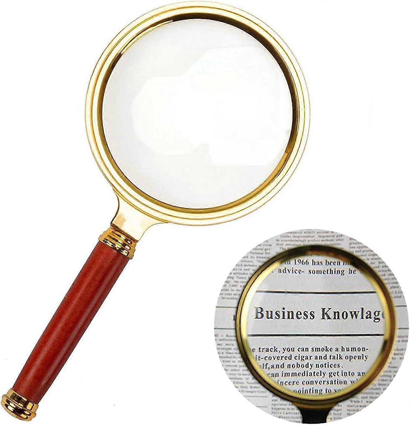 10x handheld magnifier for home learning, reading and fault finding