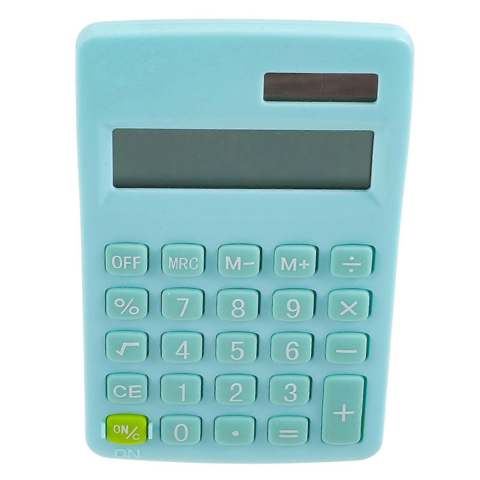 Adorable Calculator Portable Small Dual Powered 1Set