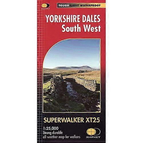 Yorkshire Dales South West Xt25 Superwalker Map