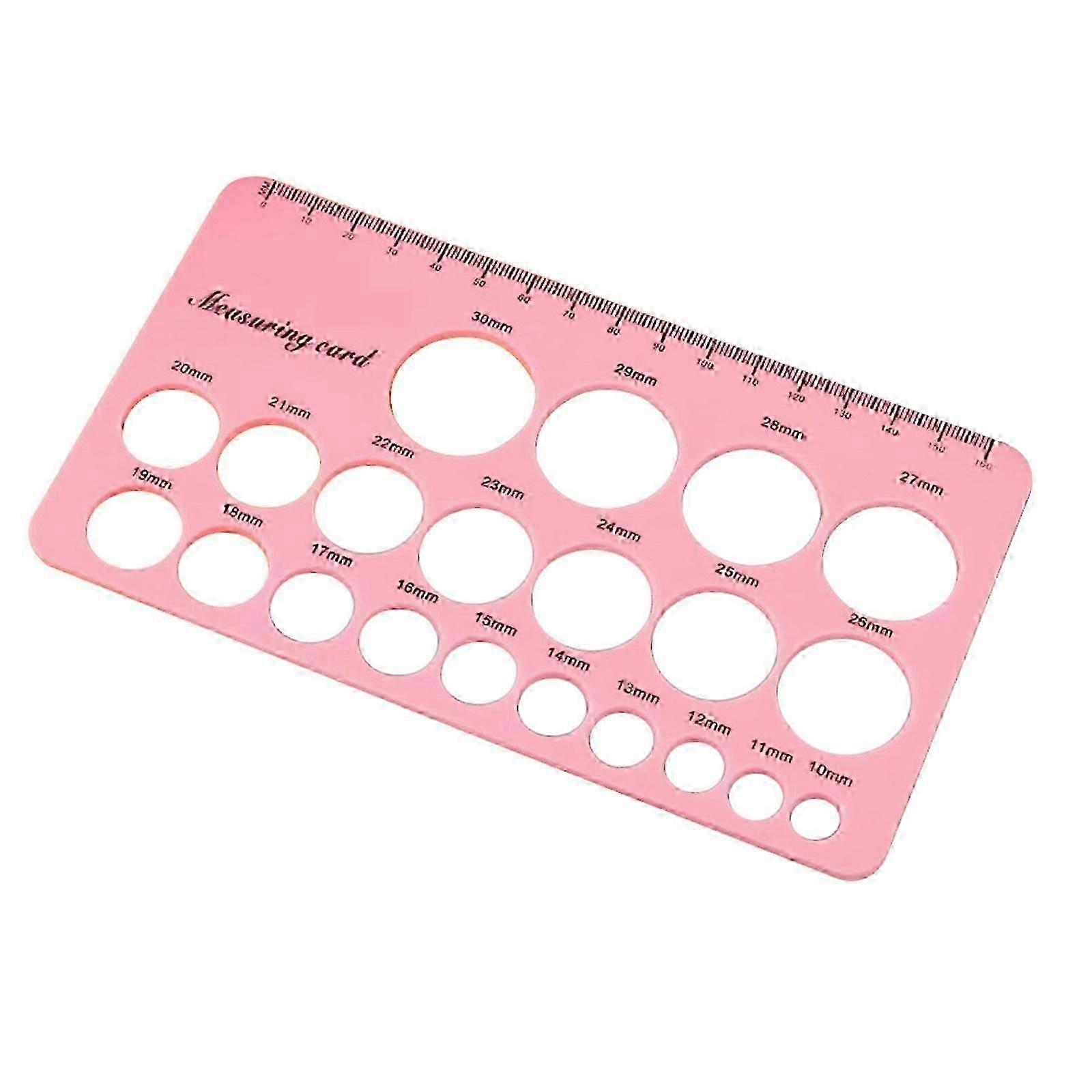 Nipples Ruler,silicone Soft Flange Size Measure For Nipples