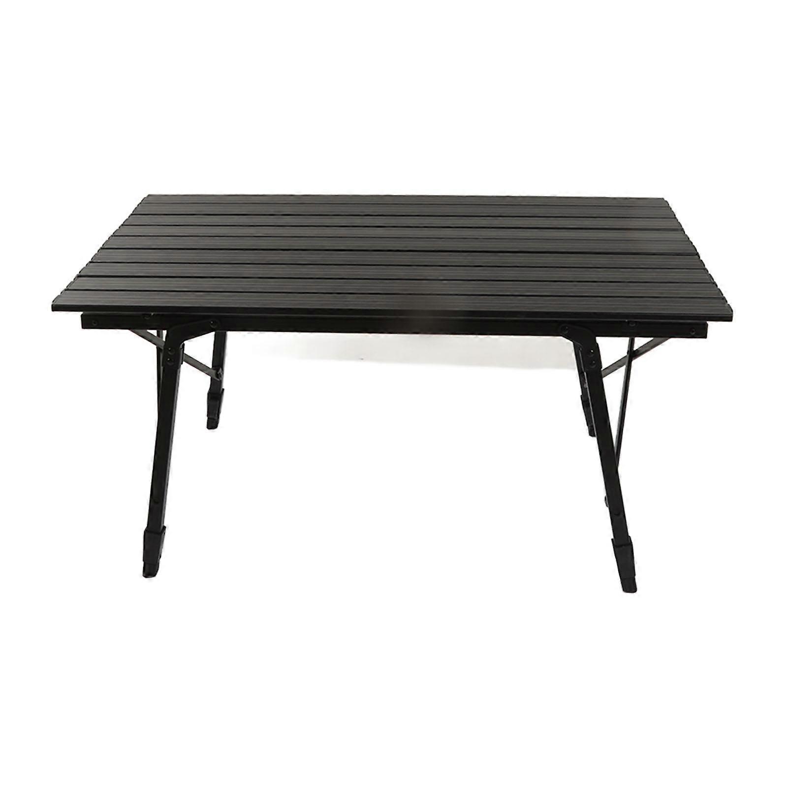 Folding Camping Table Aluminum Alloy Waterproof Roll Up Picnic Table with Storage Bag for Outdoor