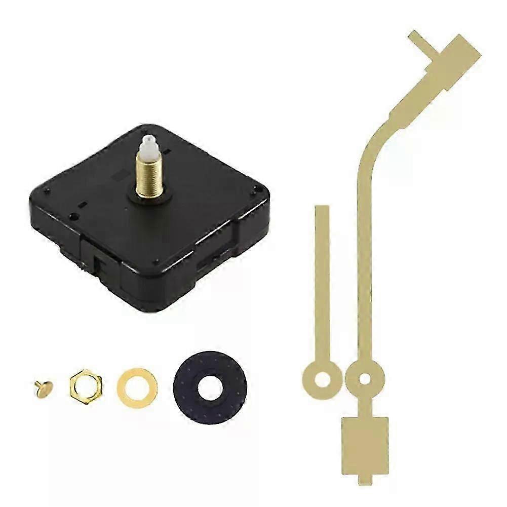 Practical Clock Movement Kit Hands Kit Mechanism Movement Parts Plastic Replacement Silent 56*56*16mm Wall Clock