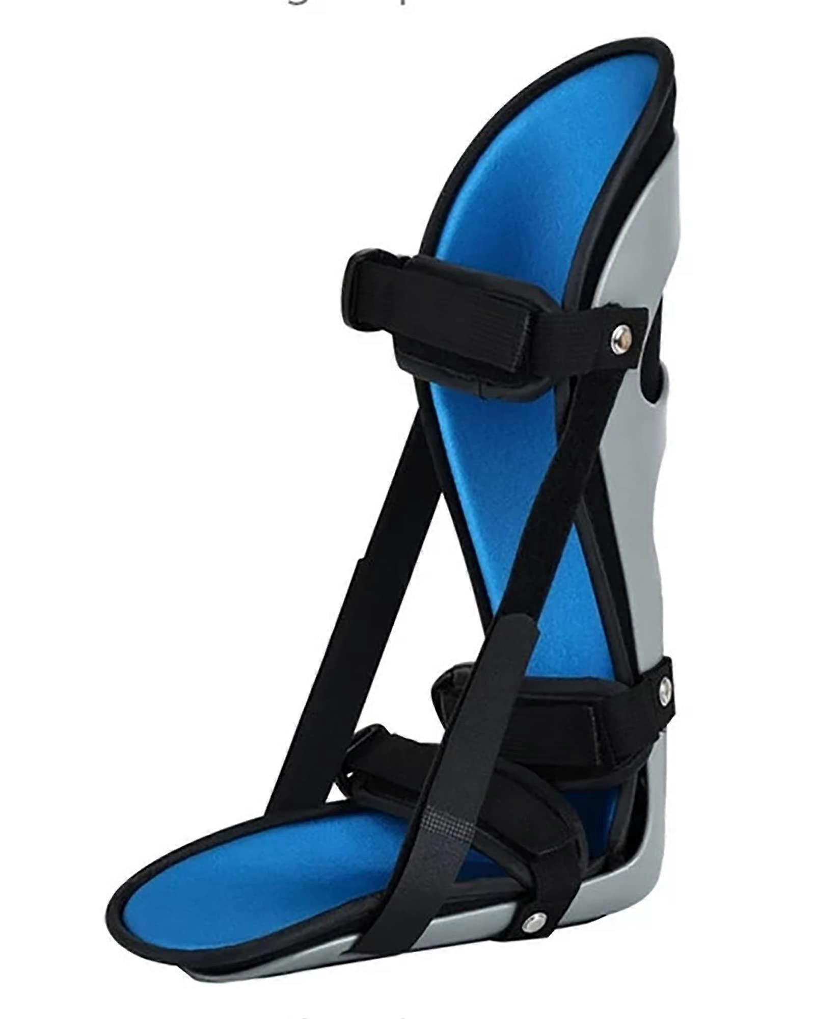 Night Foot Splint Support Boot Foot Drop Orthosis Ankle Orthosis Adjustable Protective Splint for Fractures Plantar Fasciitis, M