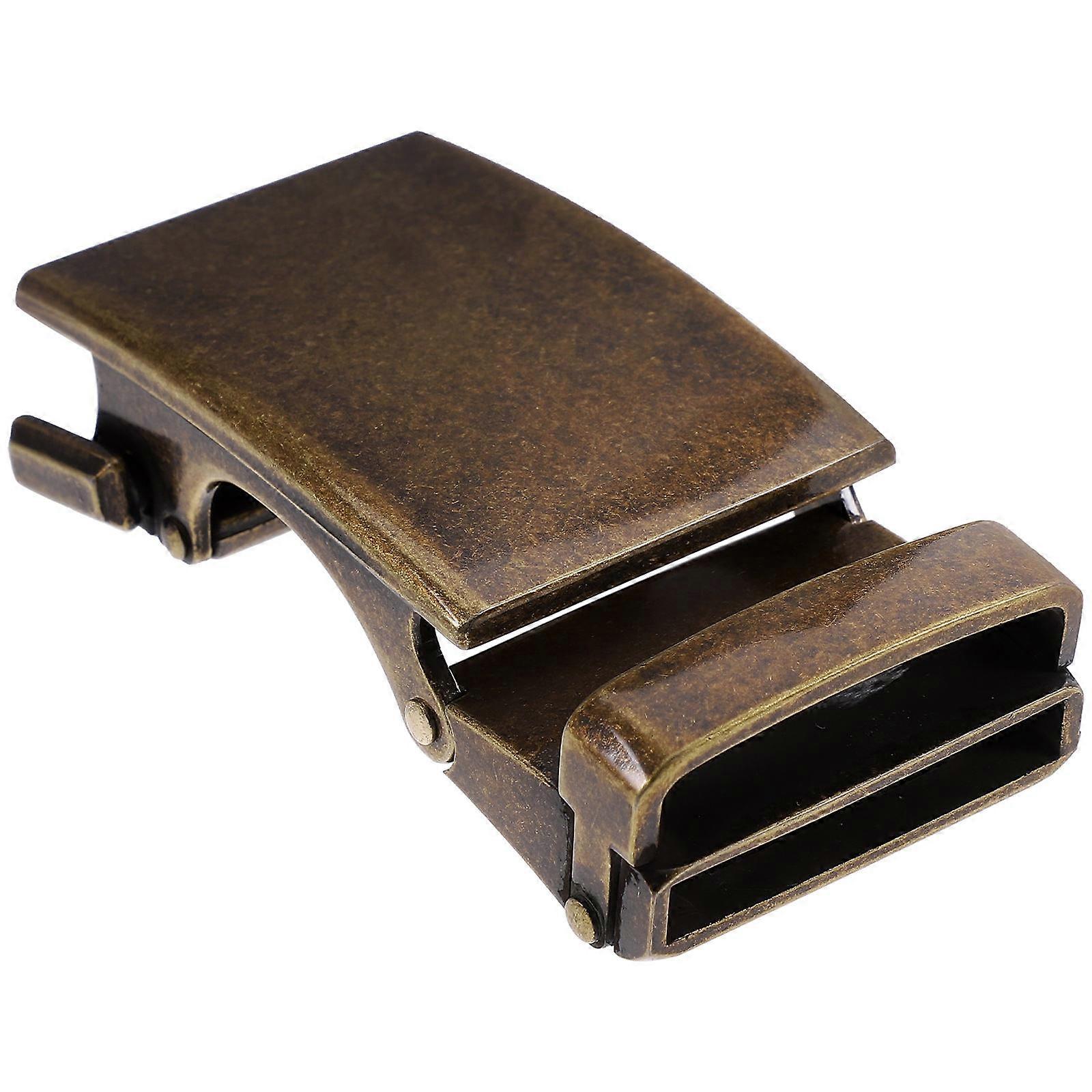 Automatic Belt Buckle for Men – Durable Alloy Fashion Buckle for Business & Formal Wear, Easy to Use, Compatible with Various Belt Colors