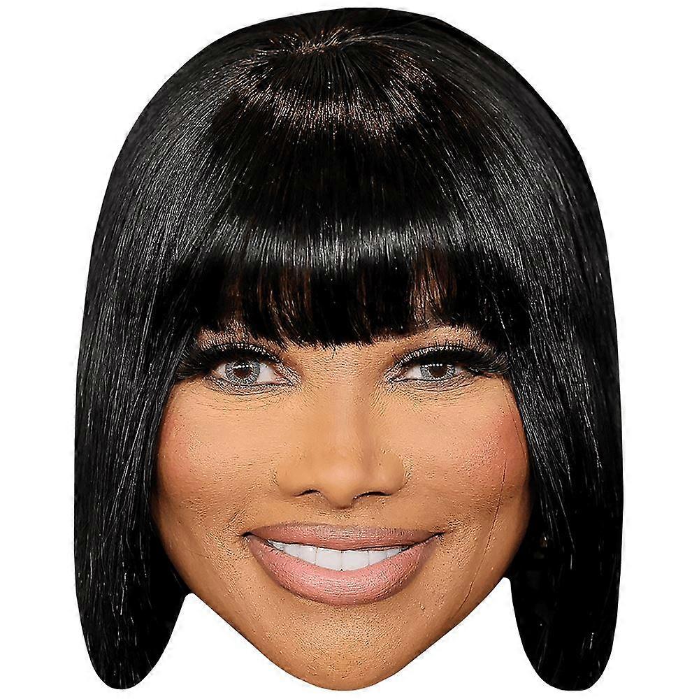 Sandra Denton (Fringe) Celebrity Mask, Flat Card Face