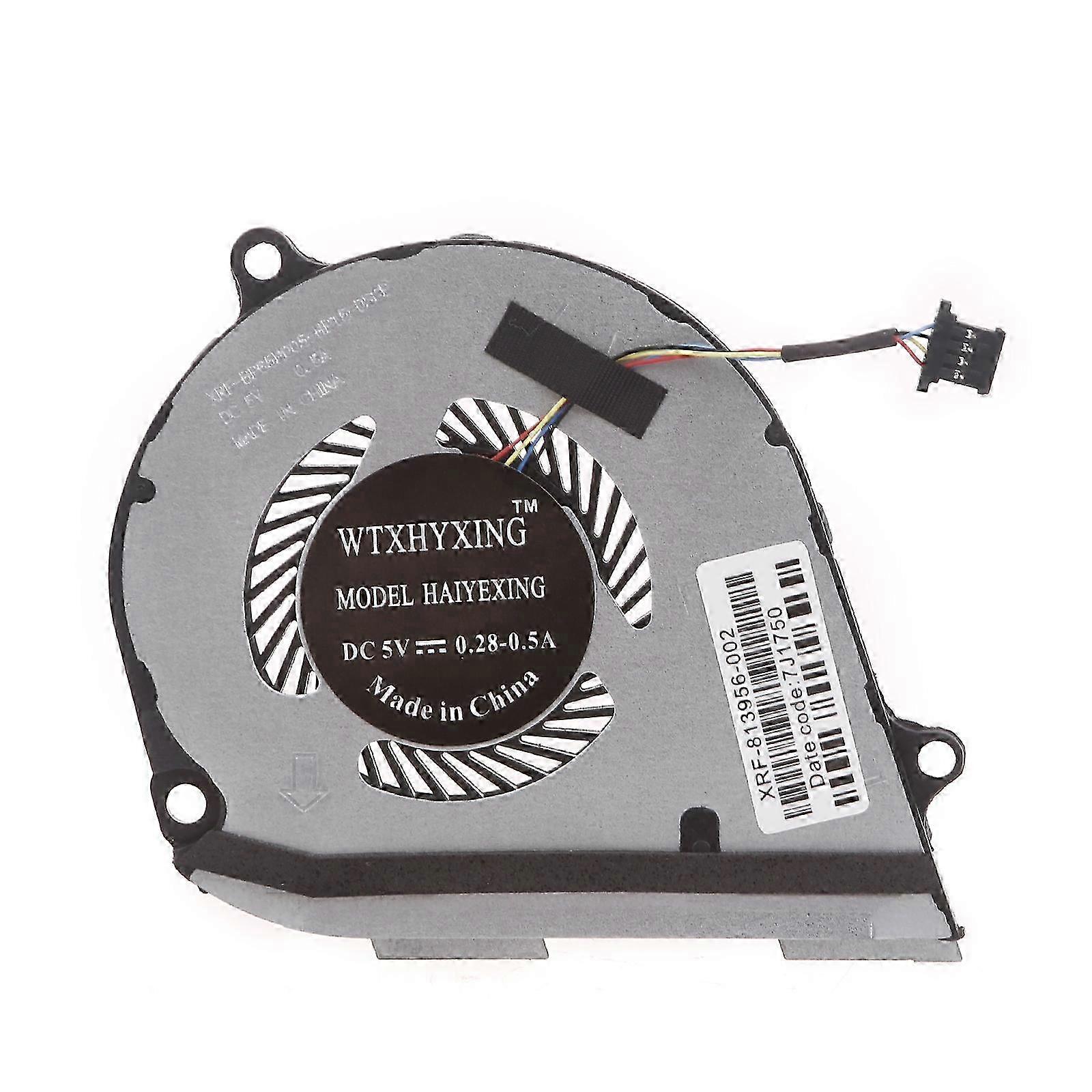 Laptop Cooling Fan 5V 0.5A 4-Pin for 15-DS/DR Series CPU GPU Replacement